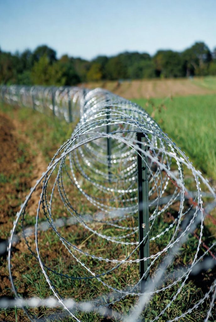 سیم خاردار حلقوی؛ ویژگی‌ها و کاربردها