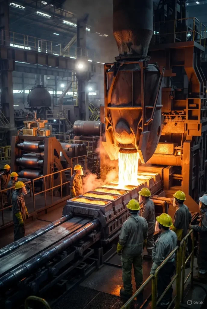 فرآیند تولید ورق استیل